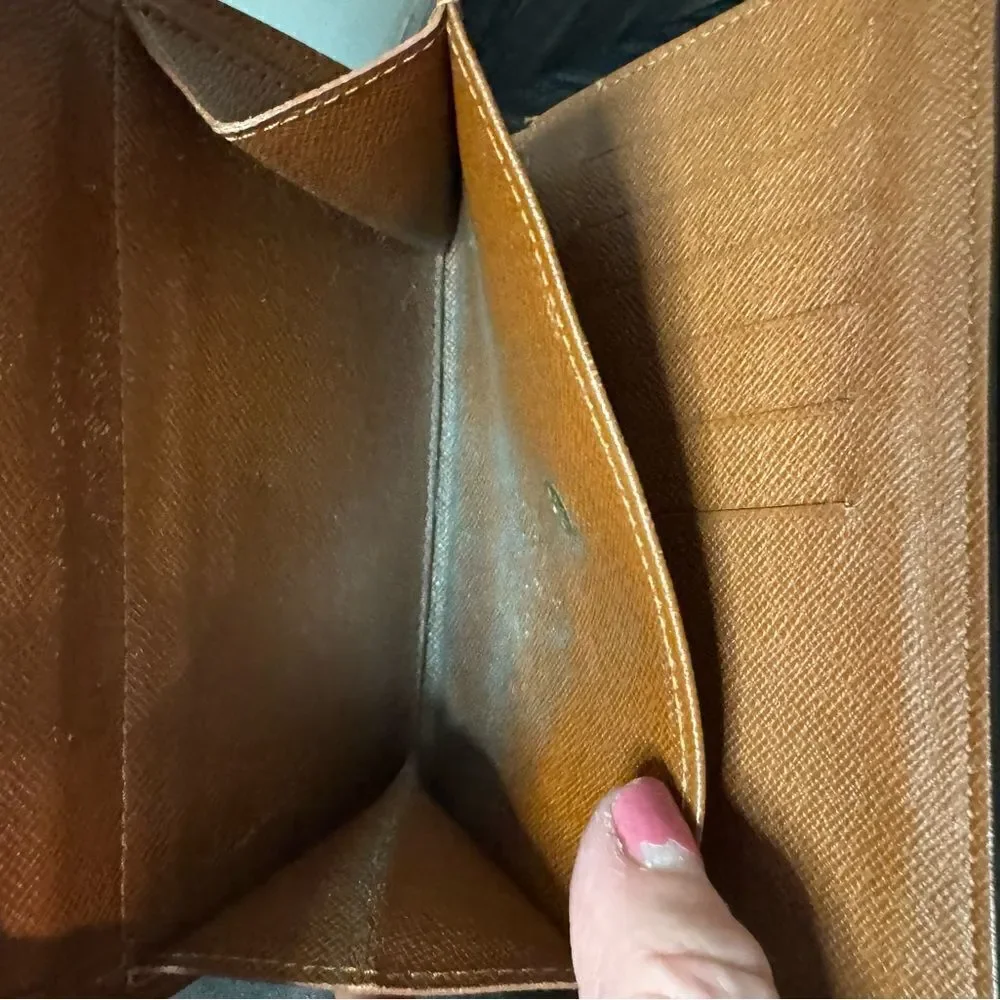 Louis Vuitton Monogram Porte Tresor Etui Papier Wallet M61202 SKS4142